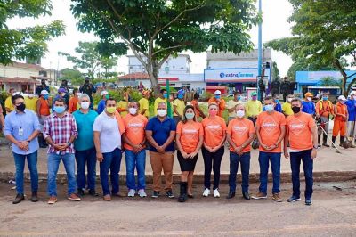 notícia: Operação Limpezão já passou por 15 bairros de Benevides 