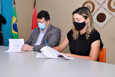 notícia: Prefeitura de Benevides fecha parceria com o Governo do Estado para melhorias na mobilidade urbana e saneamento municipal 