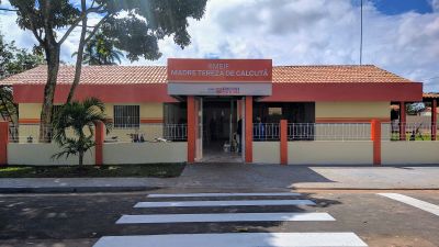 notícia: Prefeitura de Benevides amplia e inaugura a escola municipal Madre Tereza 
