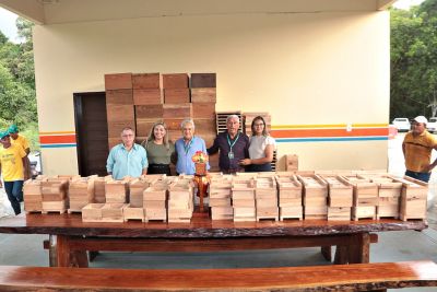 notícia: Produtores de mel recebem incentivo para aumentar a produção em Benevides 