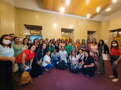 notícia: Gestores escolares, da Rede Municipal, participam de formação em Belém