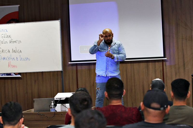 Aula inaugural preparatório para concurso Público <div class='credito_fotos'>Foto: Márcio Souza &nbsp;&nbsp;|&nbsp;&nbsp; <a href='/midias/2023/originais/7717_05ab2c5b-0d75-8762-9c13-fceeafabc755.jpg' download><i class='fa-solid fa-download'></i> Download</a></div>