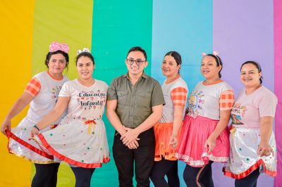 galeria: Alunos da Educação Infantil da Rede Municipal voltam às aulas nesta segunda-feira, 13