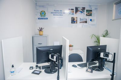 notícia: Inaugurado posto de atendimento eleitoral do TRE em Benevides, na Estação Cidadania. 