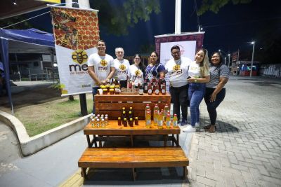 notícia: Exposição do Mel de Benevides destaca produção local durante Festividade em Benfica