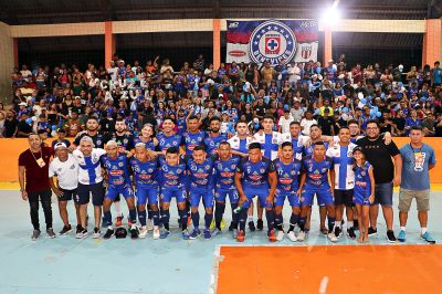 notícia: Cruz Azul é o campeão do Masculino de Futsal Série A de Benevides
