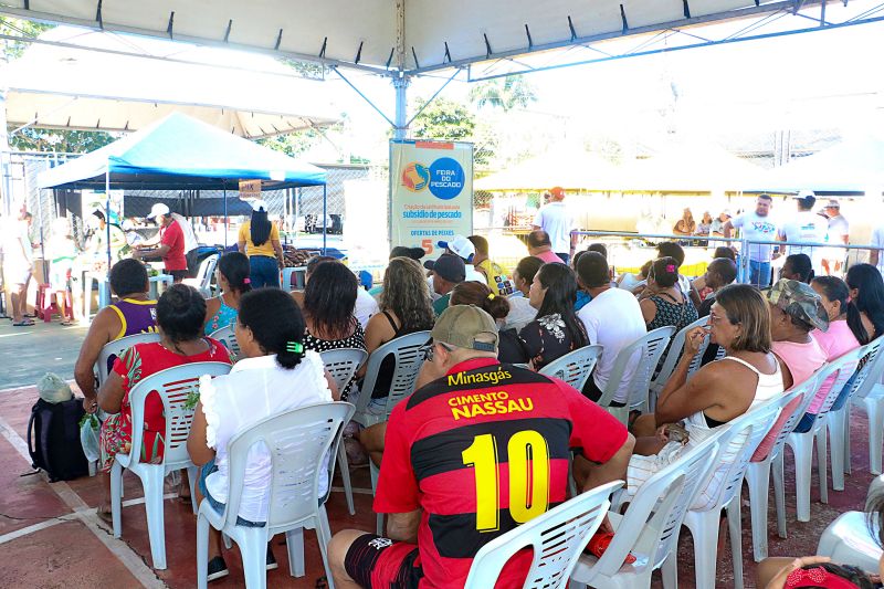 Feira do Pescado St Maria <div class='credito_fotos'>Foto: Márcio Souza &nbsp;&nbsp;|&nbsp;&nbsp; <a href='/midias/2024/originais/7844_d73d23bc-e0c9-d482-d69a-ee77143498ff.jpg' download><i class='fa-solid fa-download'></i> Download</a></div>