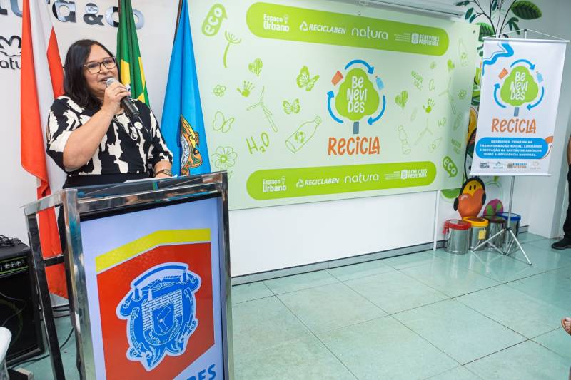 Socorro Oliveira, Secretária de Meio Ambiente de Benevides