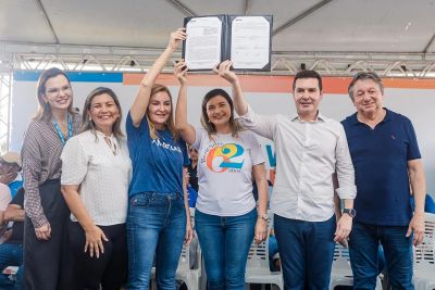 notícia: Prefeitura de Benevides inaugura novo Sistema de Abastecimento de Água e anuncia avanços em diversas frentes