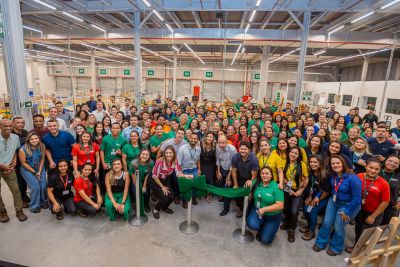 notícia: Inaugurado em Benevides novo Centro de Distribuição da RD-RaiaDrogasil