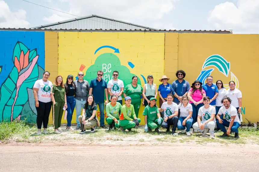 Modelo para a Amazônia! ♻️ Benevides é destaque na COP 30, apresentando seu modelo de reciclagem que já retirou mais de 200 toneladas de resíduos do meio ambiente.