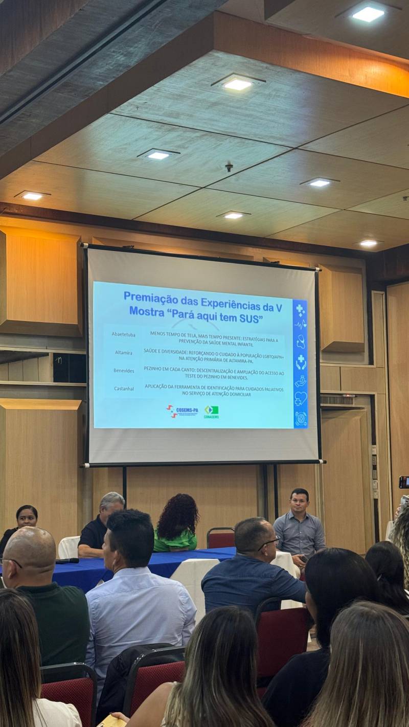 Etapa Estadual da V Mostra “Pará aqui tem SUS”