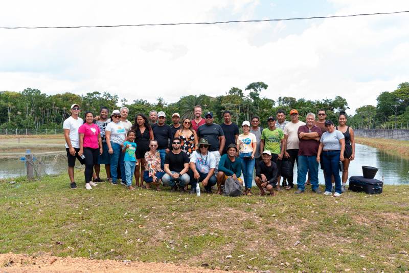 O Segundo Circuito de Piscicultura reuniu produtores, técnicos e pesquisadores para fortalecer a cadeia produtiva em Benevides.