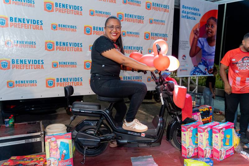 Lixo que Vira Prêmios! O Passeio Ciclístico Benevides Recicla marcou o sorteio da Bike Elétrica, encerrando a campanha “Seu Reciclável Vale uma Bike Elétrica”! Essa iniciativa está transformando hábitos em Benevides.
