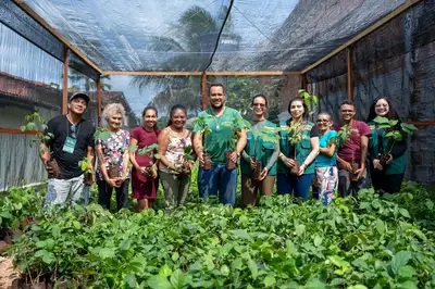 notícia: Curso de Viveirista leva conhecimento ambiental a cidadãos de Benevides 