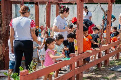 galeria: CONTAÇÃO DE HISTÓRIAS DO IMAGINÁRIO POPULAR NO CMEI BERÇO DA LIBERDADE