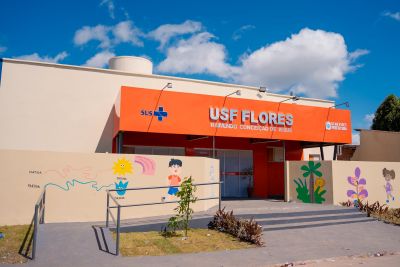 notícia: Prefeitura de Benevides reinaugura Unidade de Saúde da Família no Bairro das Flores