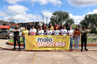 notícia: Prefeitura de Benevides inicia a campanha Maio Amarelo para um trânsito seguro