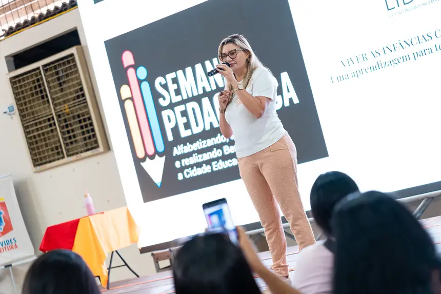 Prefeita Luziane Solon: "Educação é a base para o desenvolvimento de todos os setores do nosso município".