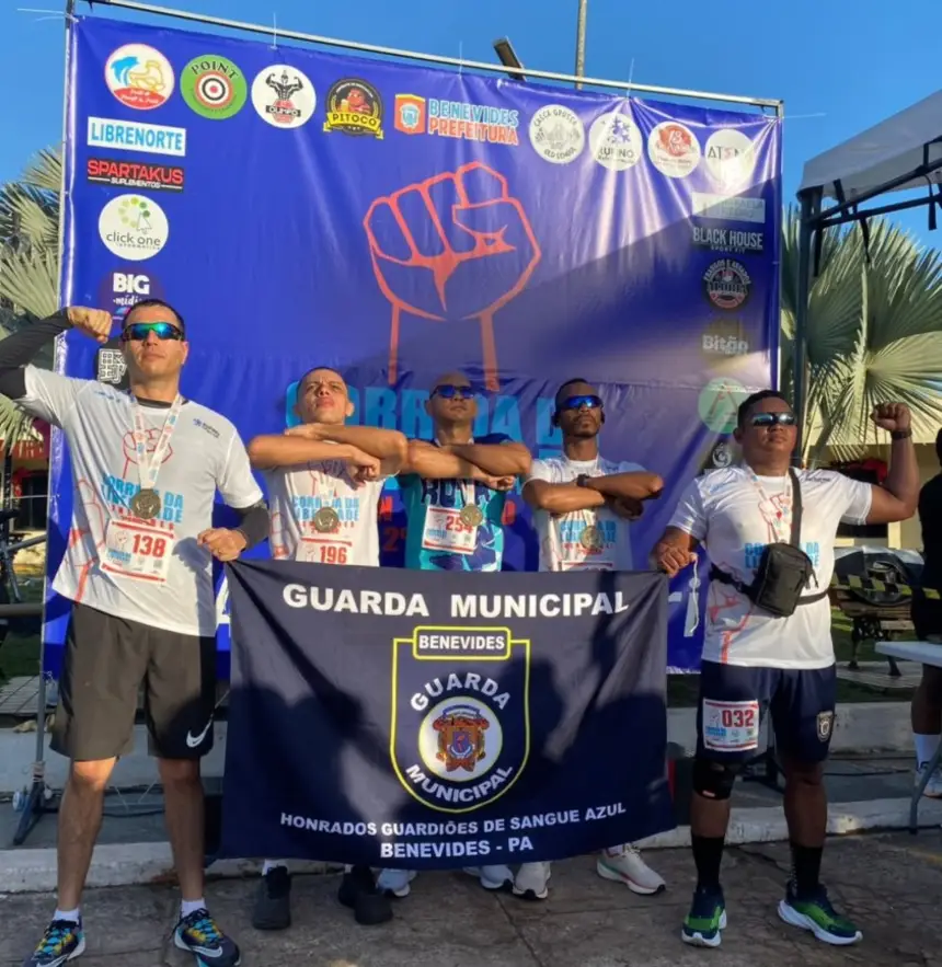 Esporte e segurança correm juntos em Benevides!