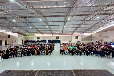 notícia: A Rede Municipal de Ensino de Benevides segue em formação para os profissionais da educação