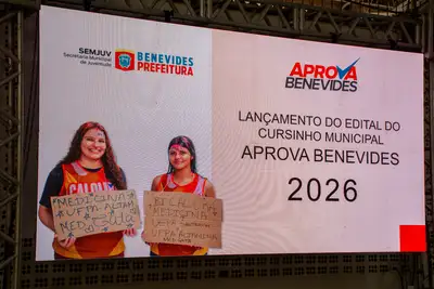 galeria: LANÇAMENTO DO EDITAL DO APROVA BENEVIDES 2026