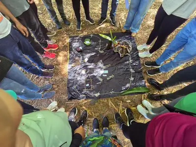 notícia: Professores da Rede Municipal de Ensino recebem formação e vivenciam Imersão Socioambiental