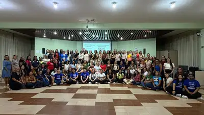 notícia: Educadores participam de novo ciclo de formação continuada para a Rede Municipal de Ensino de Benevides